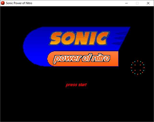 Sonic Power of Nitro