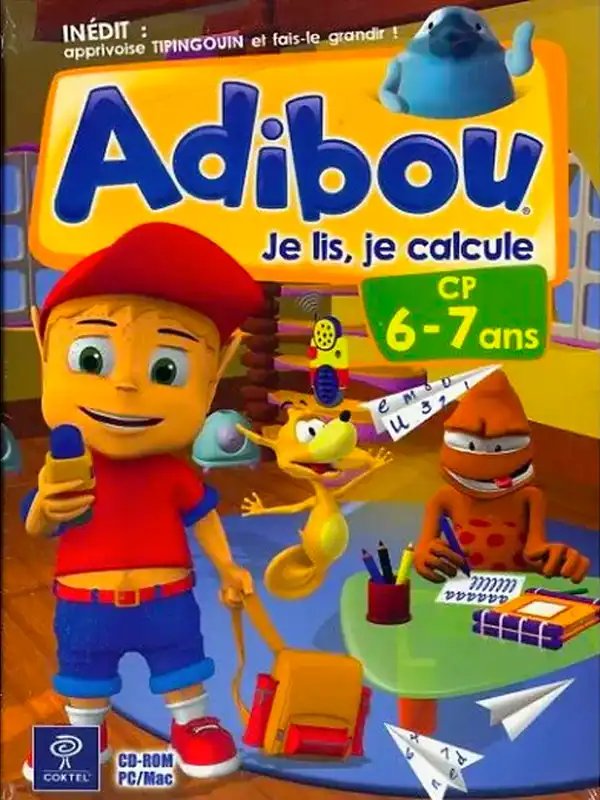 Adibou: Je lis, je calcule 6-7 ans cover