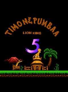 The Lion King V: Timon & Pumbaa cover