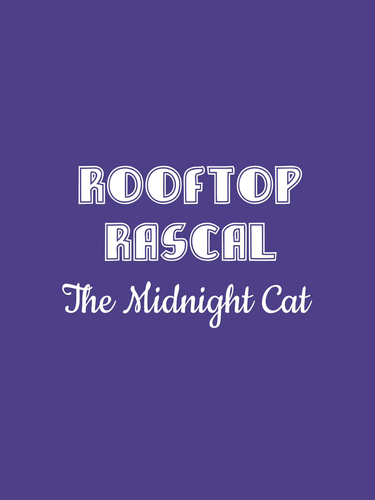 Rooftop Rascal: The Midnight Cat cover