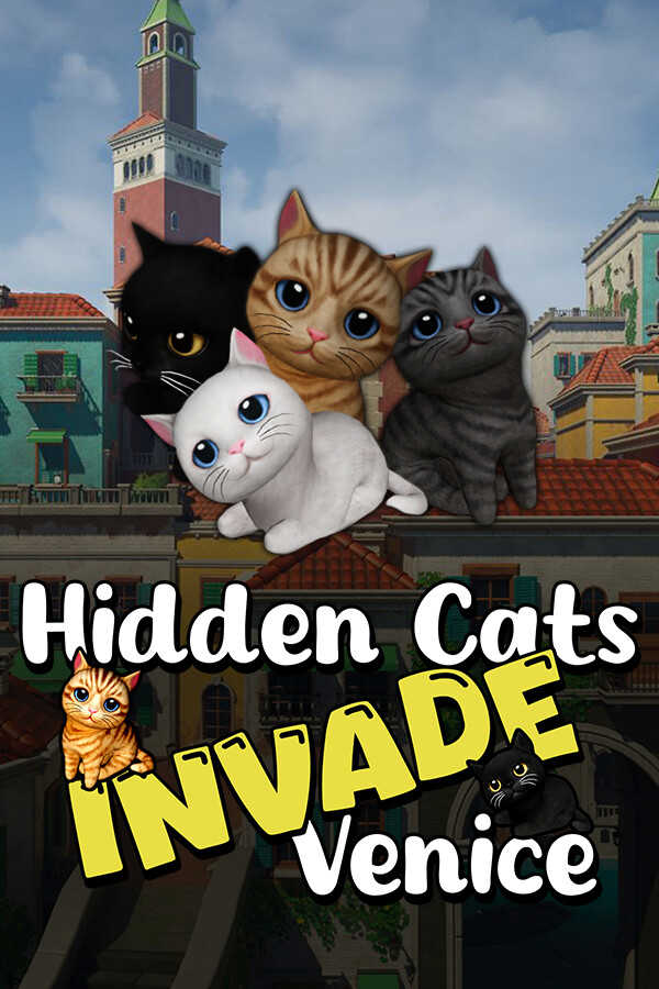 Hidden Cats Invade Venice cover