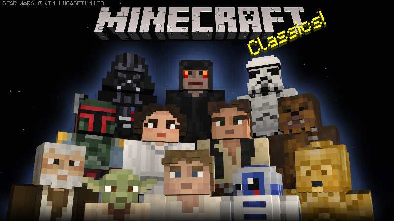 Buy Minecraft: Star Wars Classic Skin Pack (Invalid Date) key for the ...