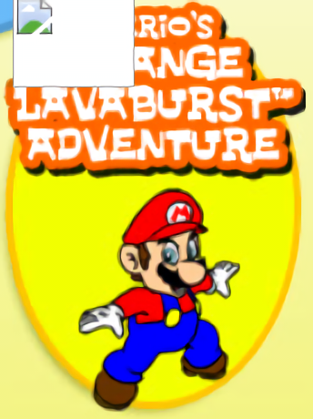 Mario's Orange Lavaburst Adventure