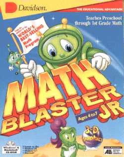 Math Blaster Jr. cover