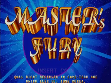 Master's Fury cover