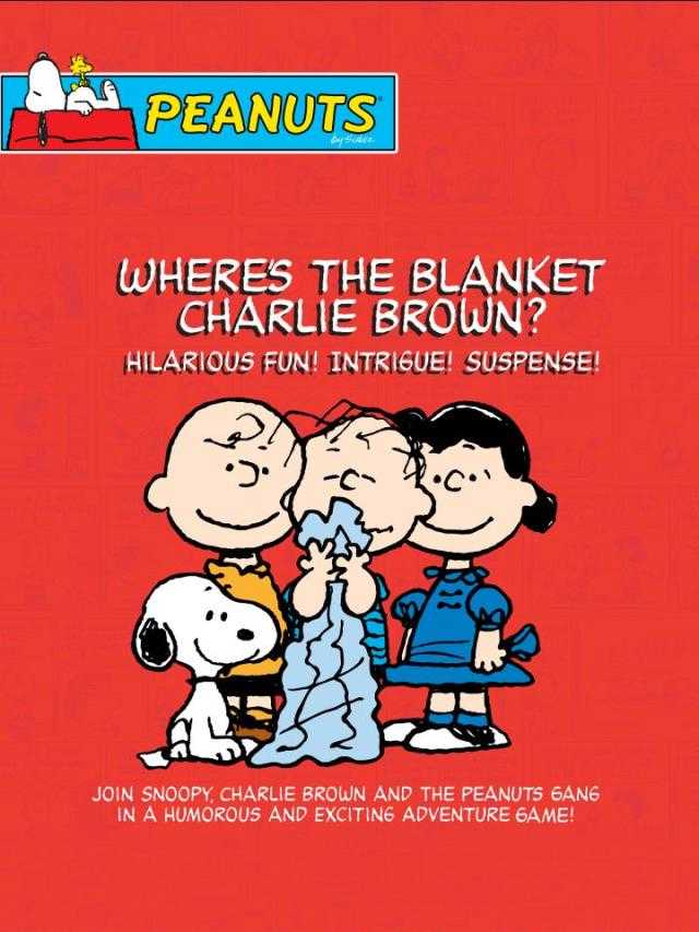 Where's the Blanket Charlie Brown? cover