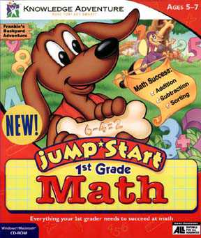 JumpStart 1st Grade Math cover