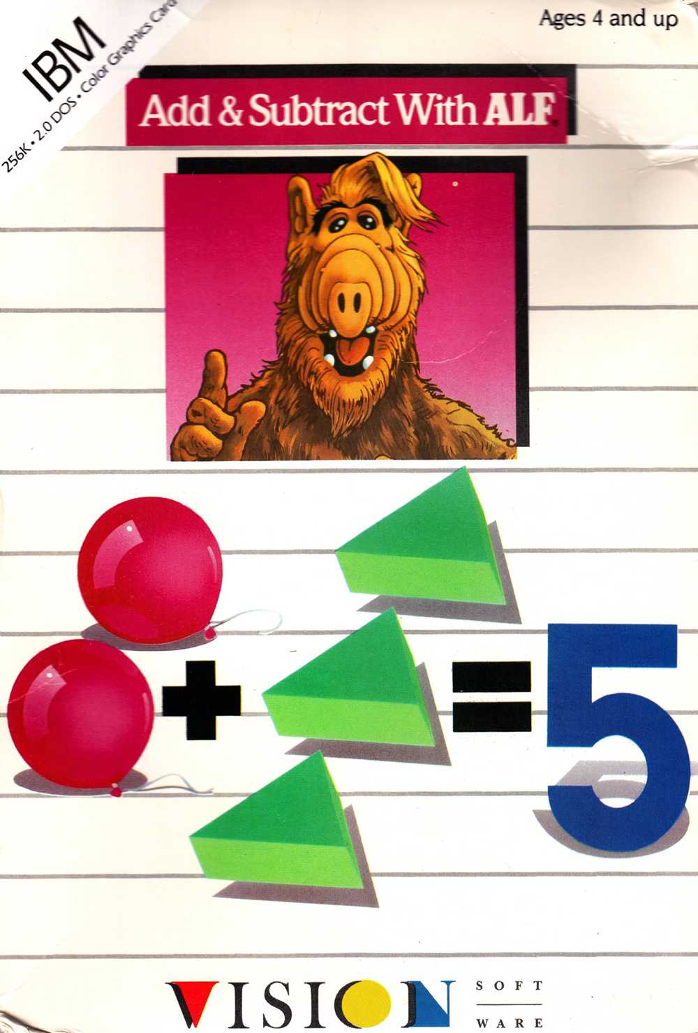 Add & Subtract with ALF cover