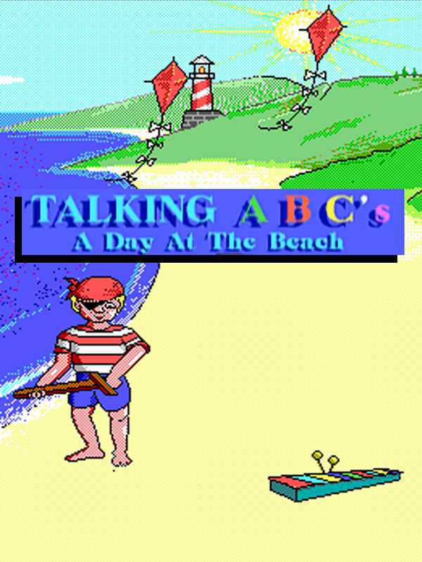 Talking ABC's: A Day at the Beach cover