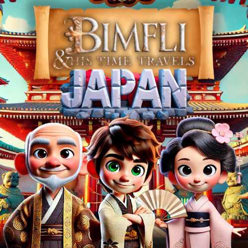 Bimfli & His Time Travels: Japan cover