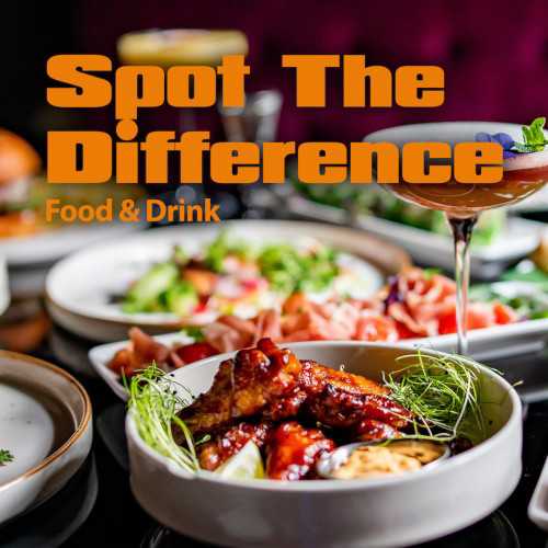 Spot The Difference Food & Drink cover