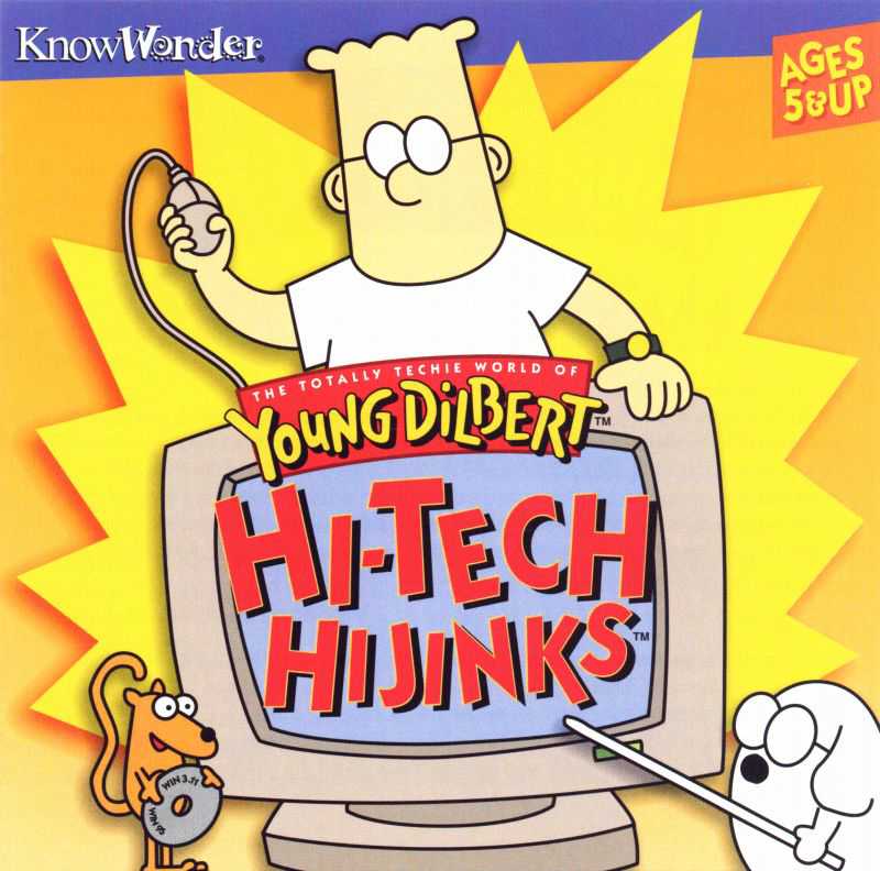 Young Dilbert Hi-Tech Hijinks cover