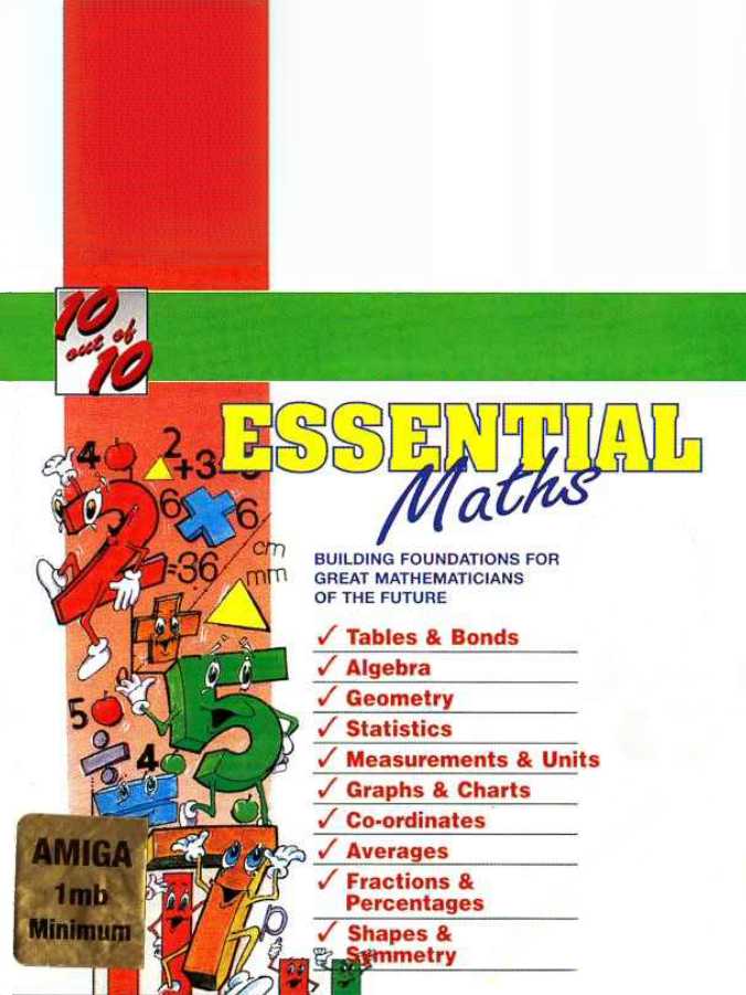 10 out of 10: Essential Maths cover