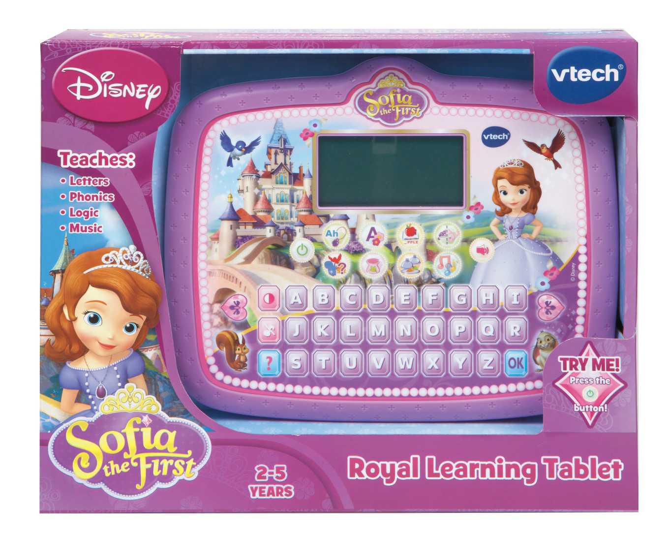 Sofia the First Royal Learning Tablet cover