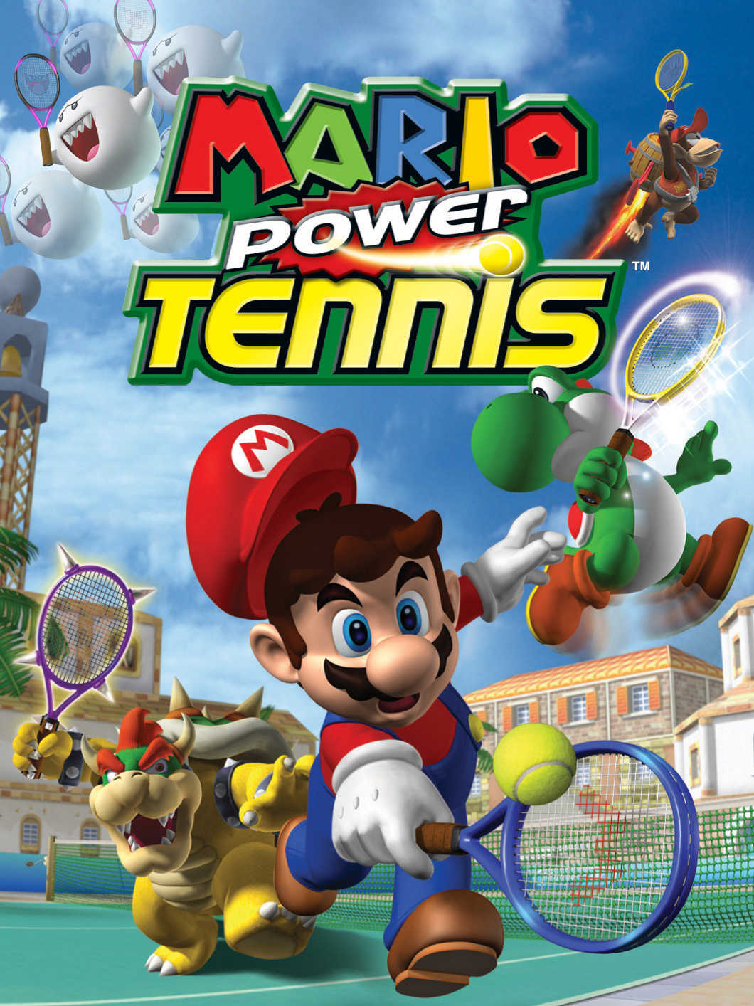 Mario Power Tennis cover