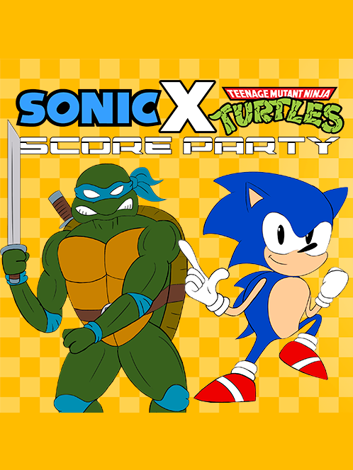 Sonic X TMNT: Score Party cover