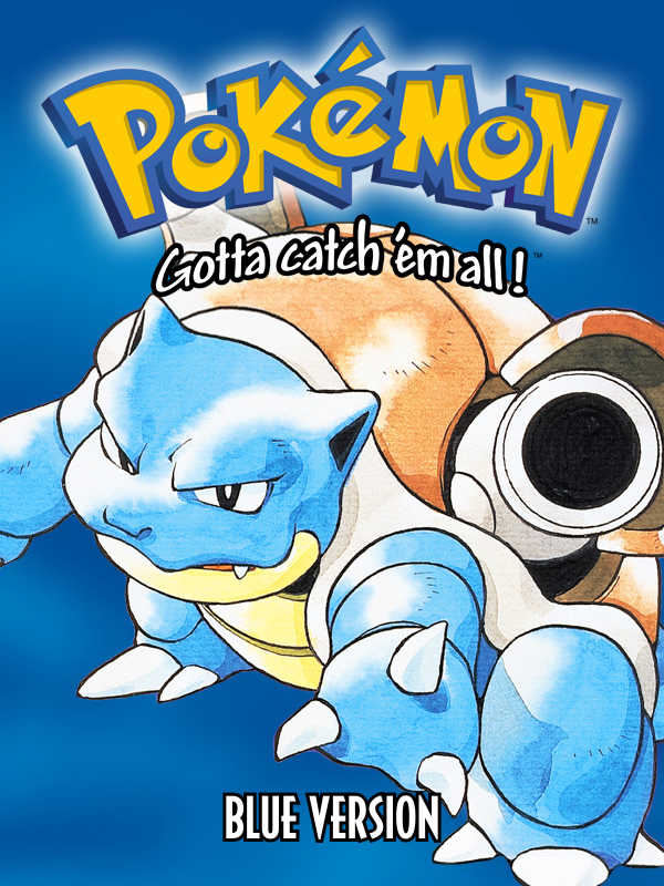 Pokémon Blue Version cover