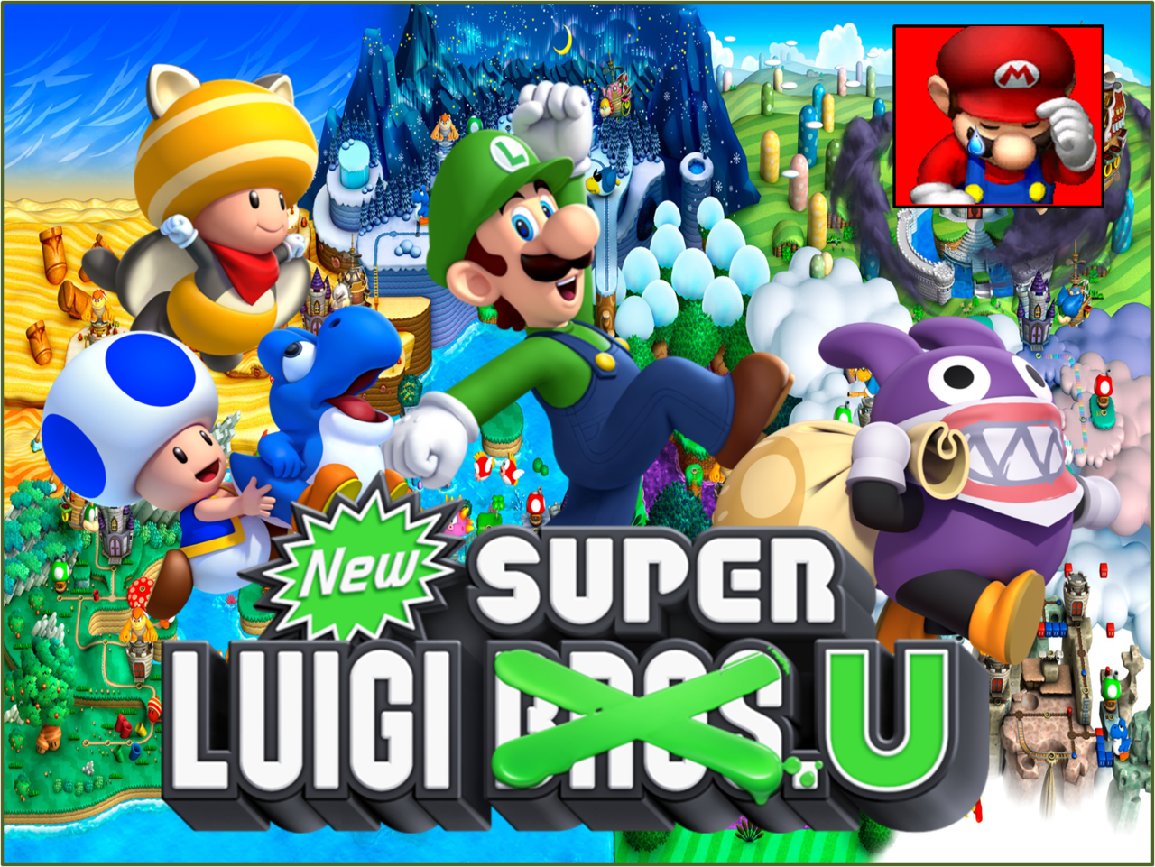 New Super Luigi U Remastered Edition cover