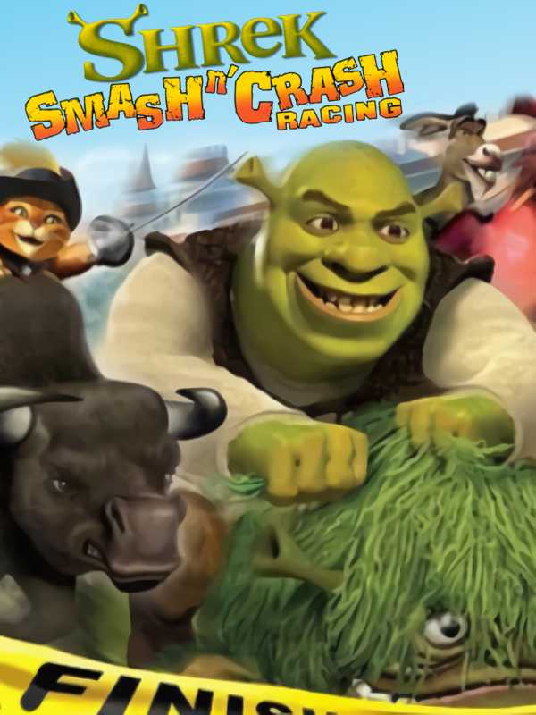 Shrek Smash n' Crash Racing cover