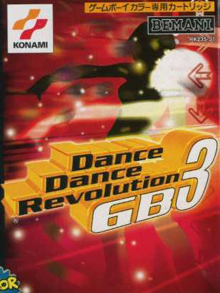 Dance Dance Revolution GB 3 cover