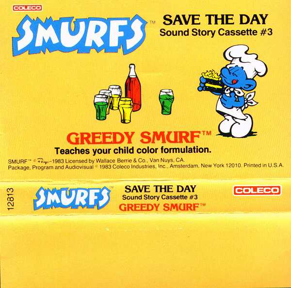 Smurfs Save the Day: Greedy Smurf cover