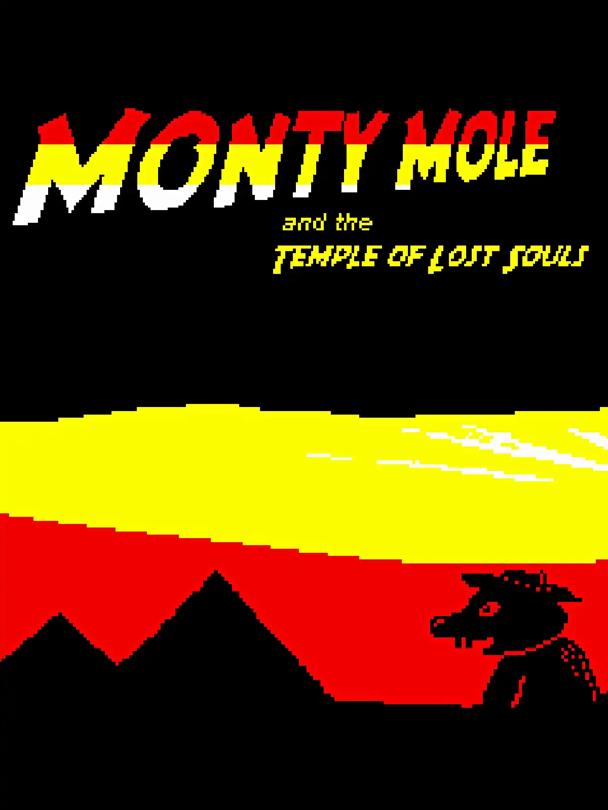 Monty Mole and the Temple of Lost Souls cover