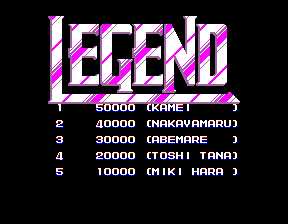 Legend cover