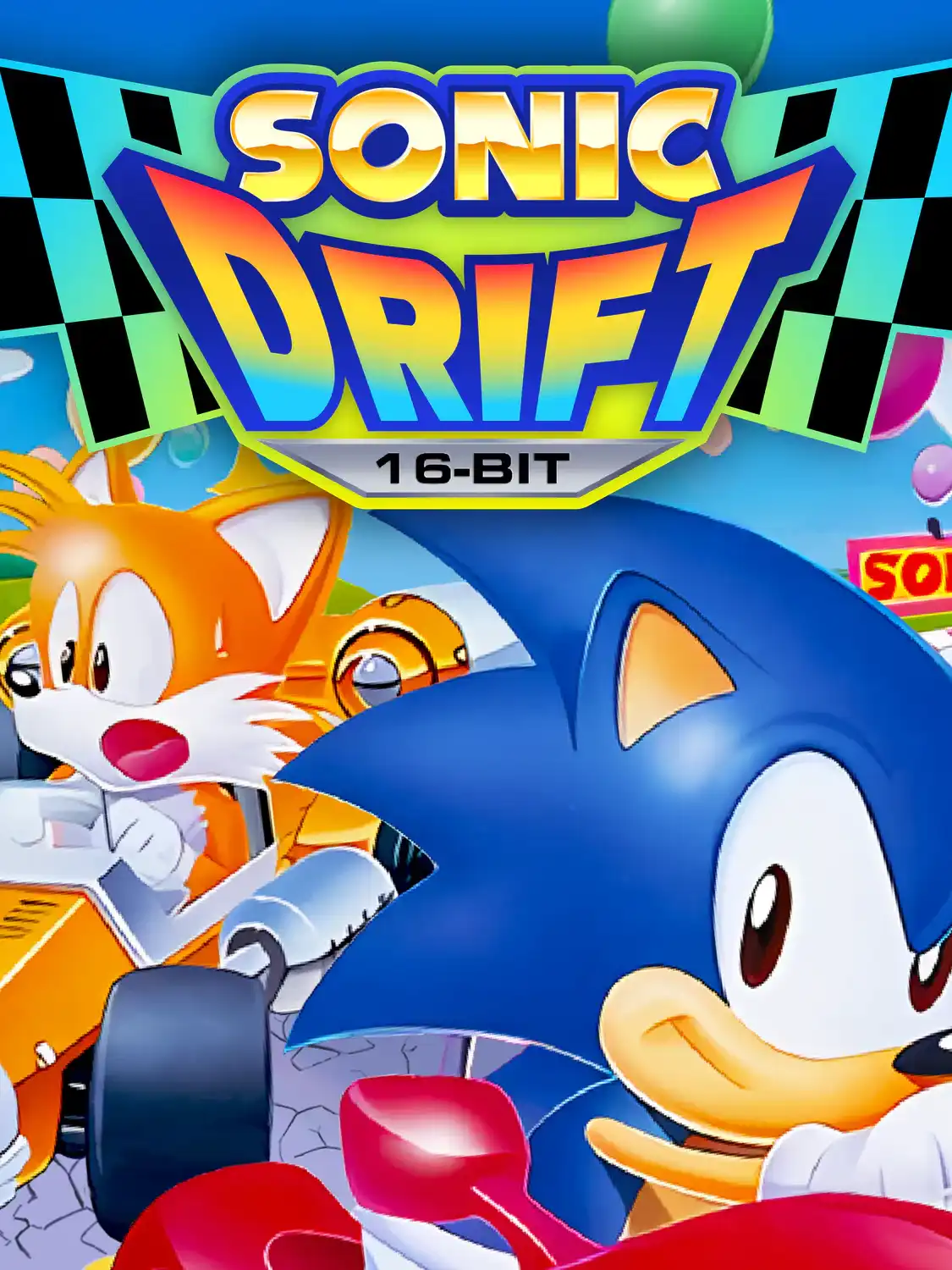 Sonic Drift 16-Bit cover