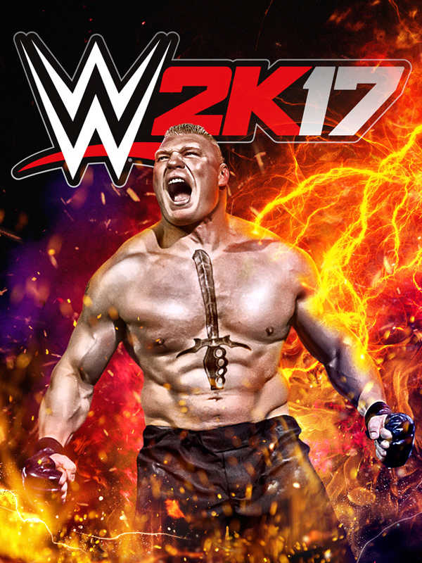 WWE 2K17 cover