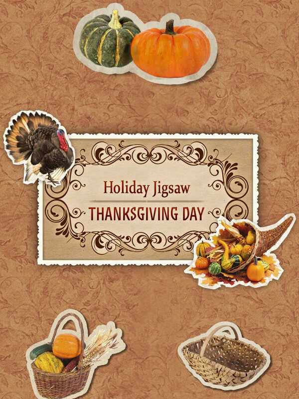 Holiday Jigsaw: Thanksgiving Day cover