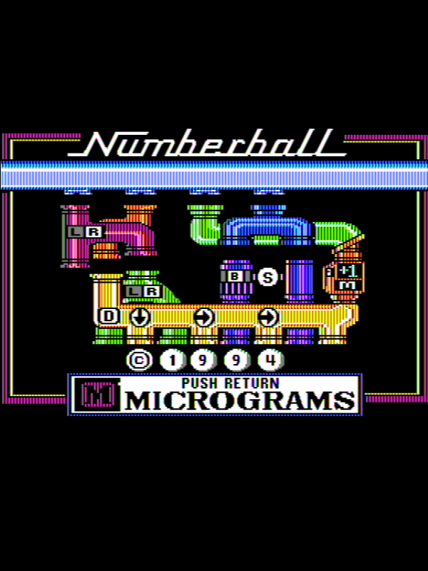 Numberball cover