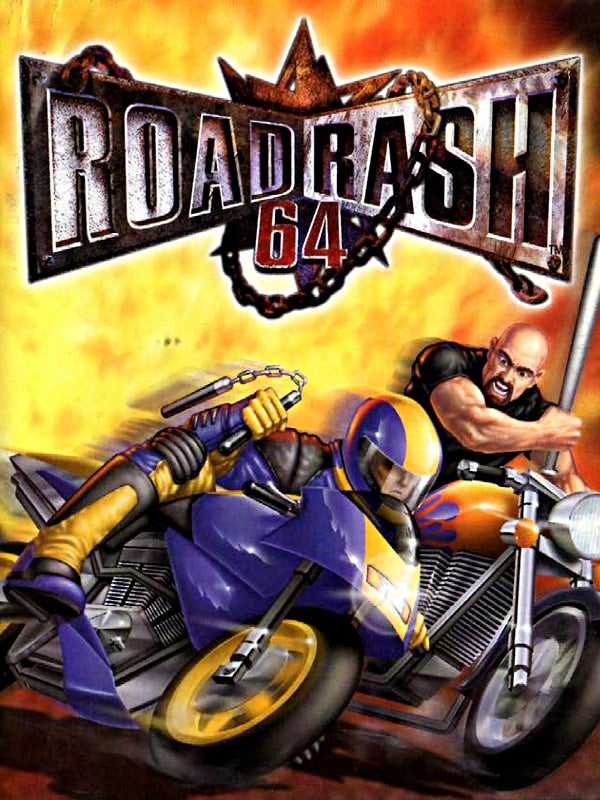 Road Rash 64 cover