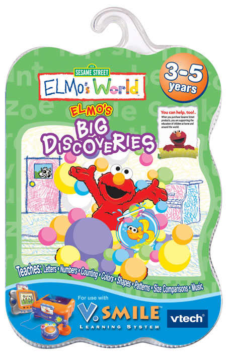 Elmo's World: Elmo's Big Discoveries cover