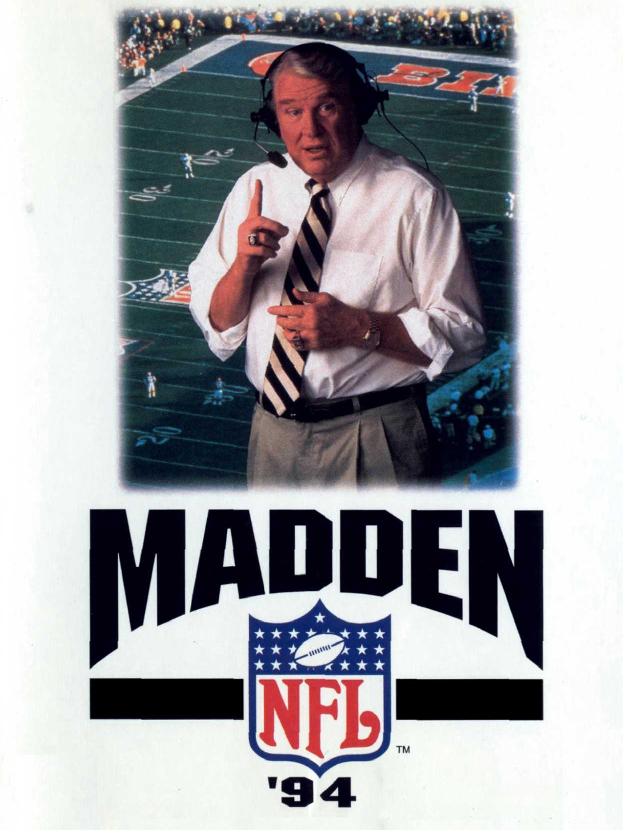 Madden NFL '94 cover