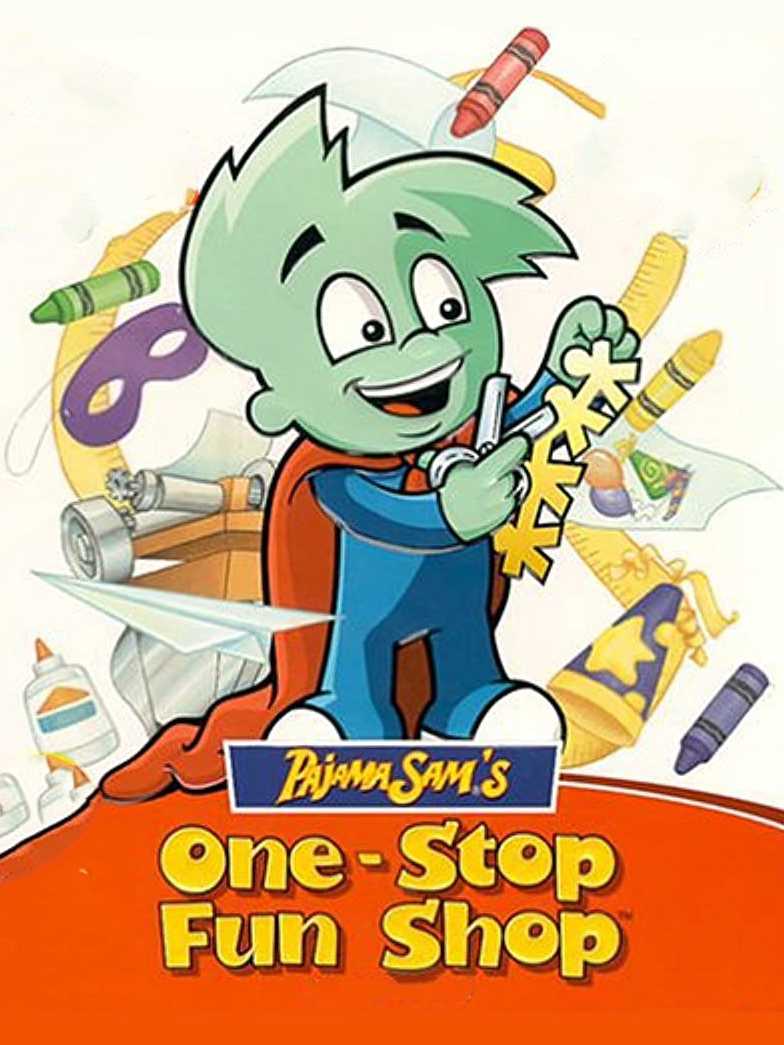 Pajama Sam's One Stop Fun Shop cover