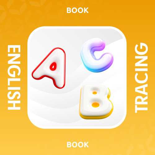 English Tracing Book cover