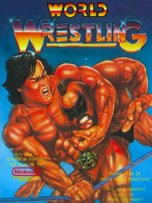 Tecmo World Wrestling cover