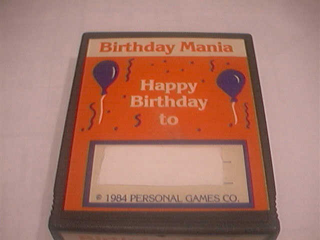 Birthday Mania cover