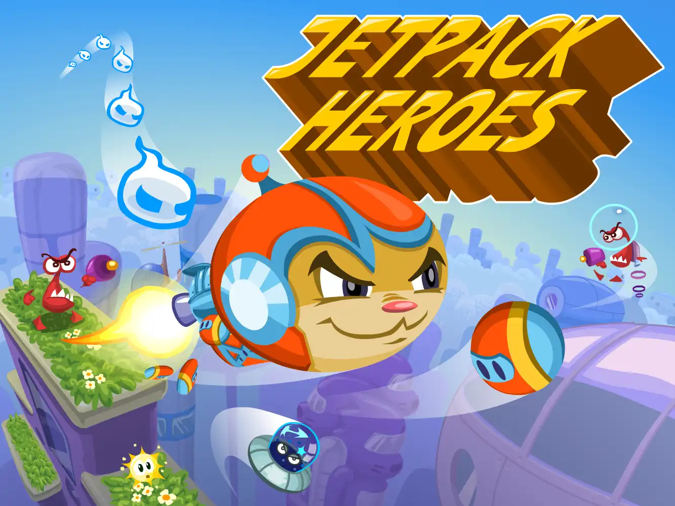 Jetpack Heroes cover