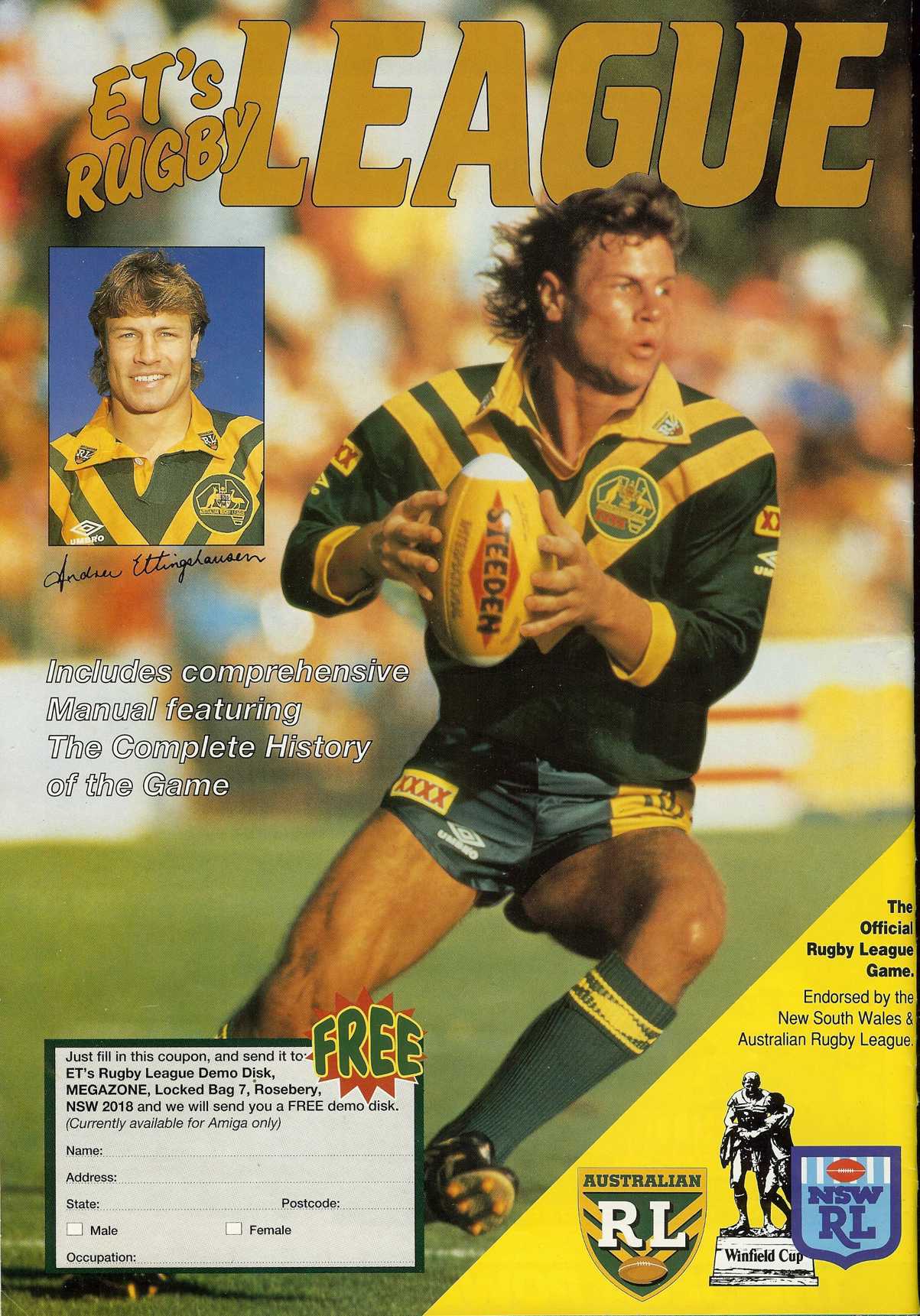 ET's Rugby League cover