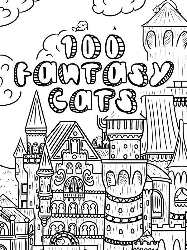 100 Fantasy Cats cover