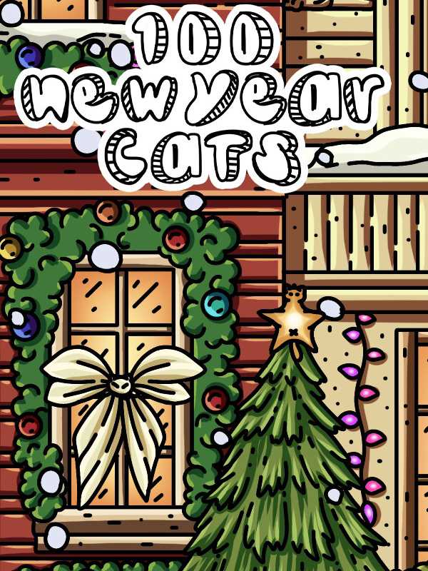 100 New Year Cats cover