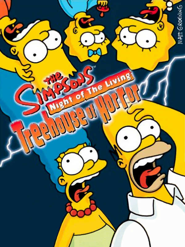 The Simpsons: Night of the Living - Treehouse of Horror cover