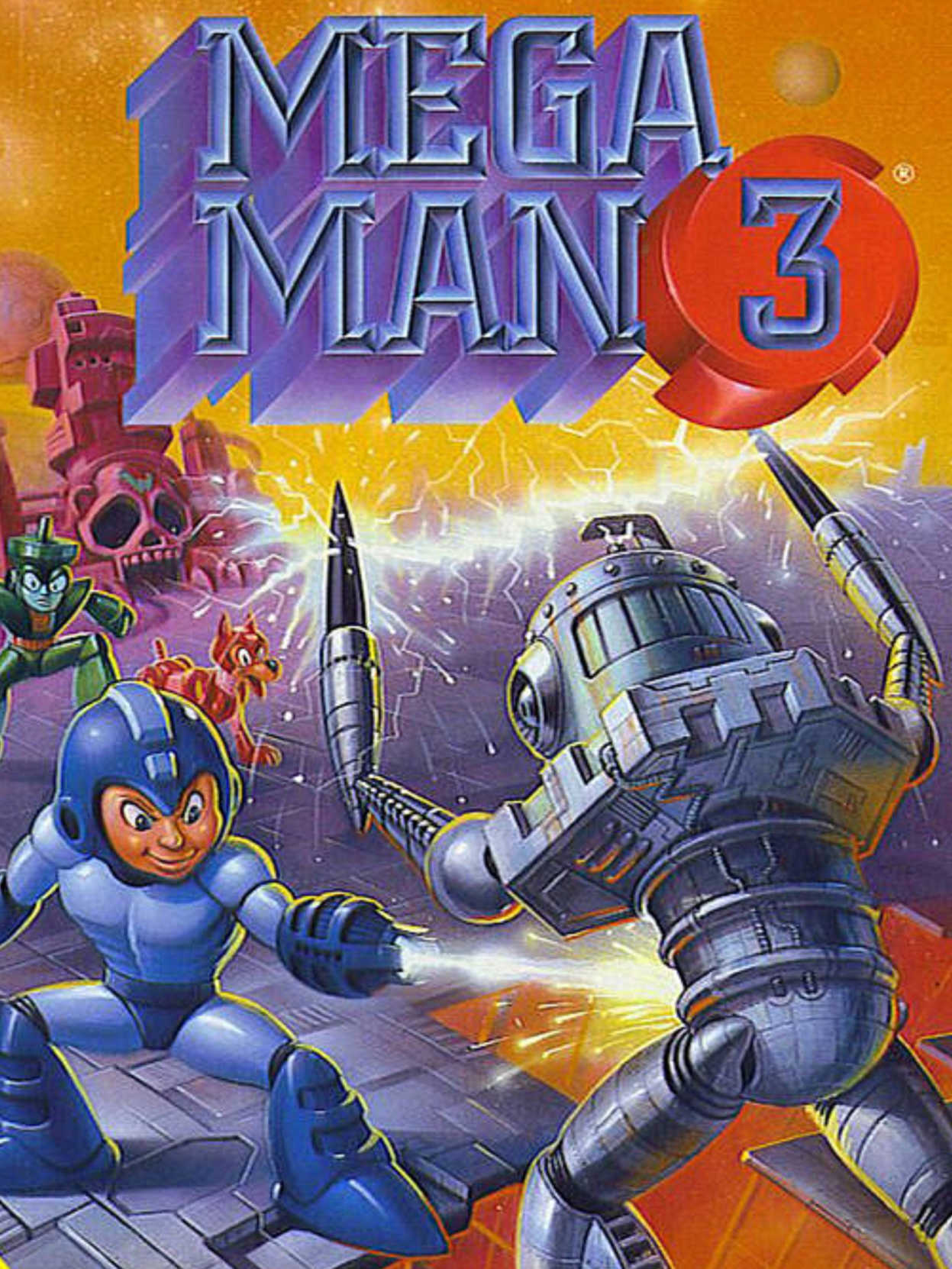 Mega Man 3 cover