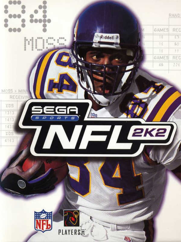 NFL 2K2 cover