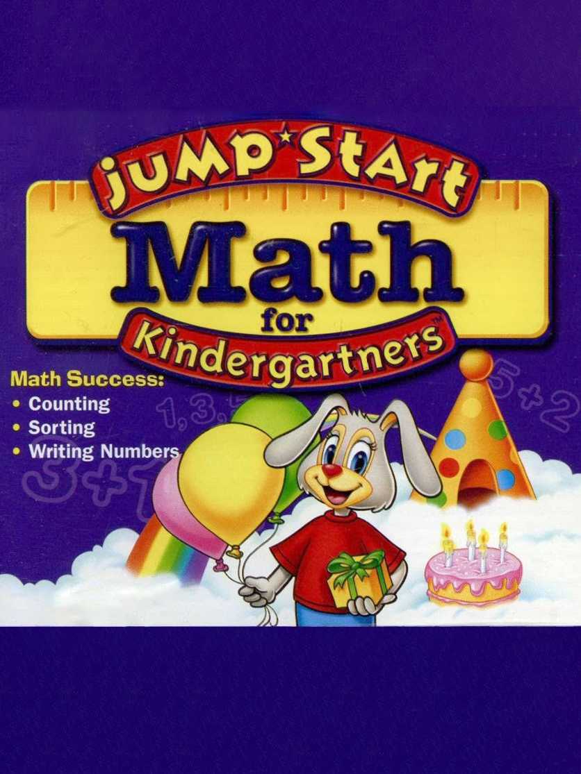 JumpStart Math for Kindergarteners cover