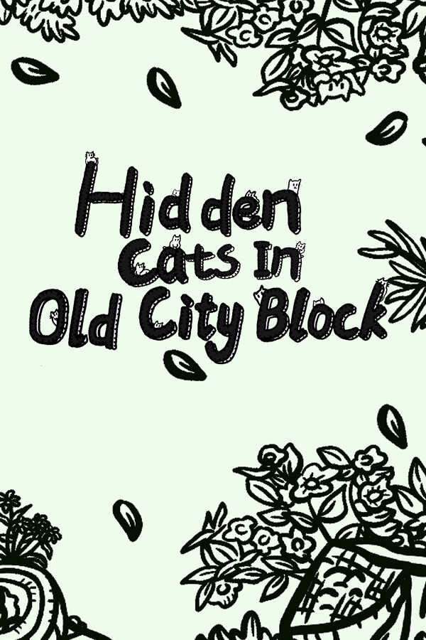 Hidden Cats In Old City Block
