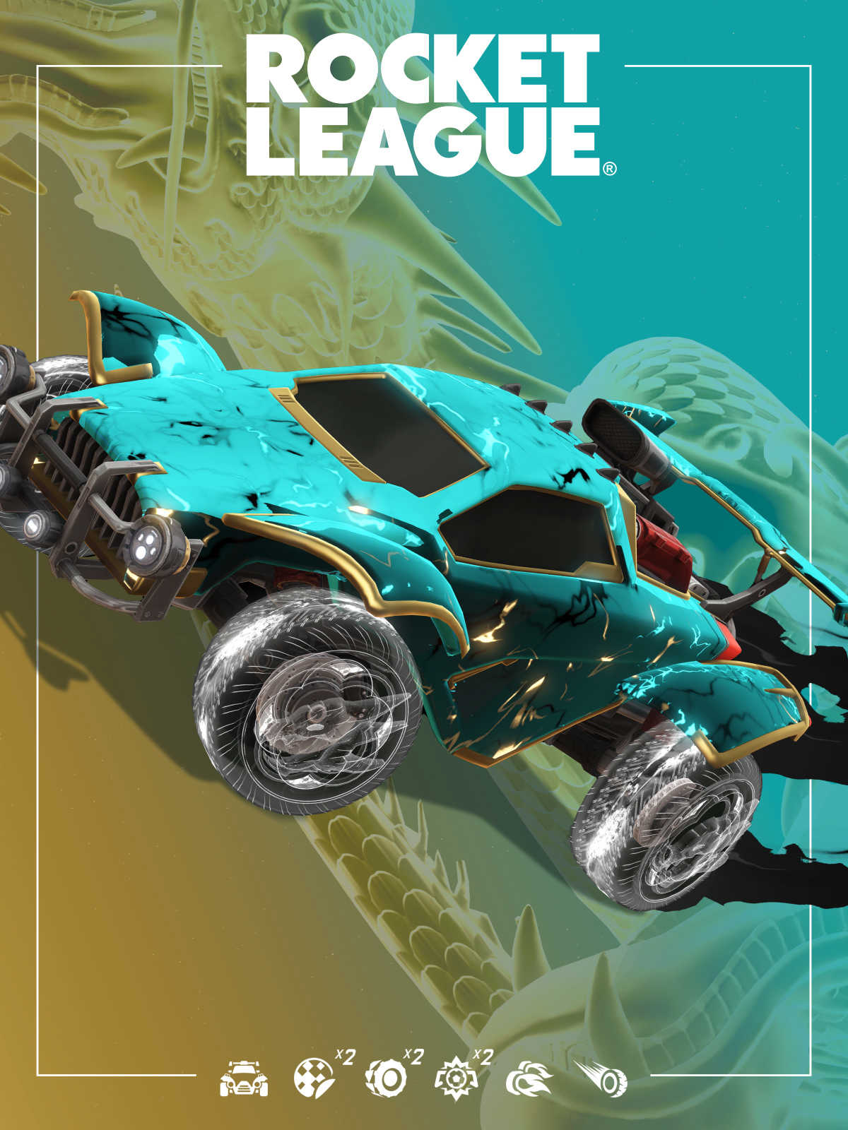 Rocket League: Painted Power Bundle