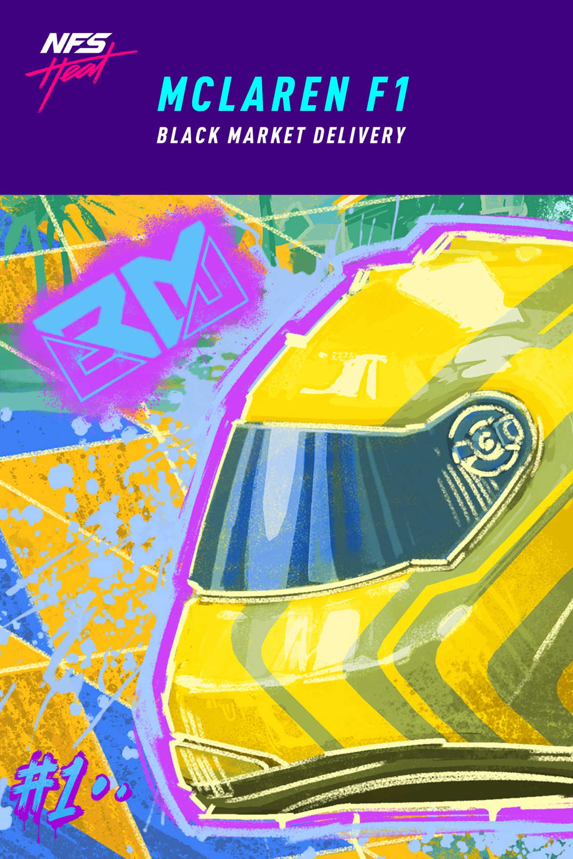 Need for Speed: Heat - McLaren F1 Black Market Delivery