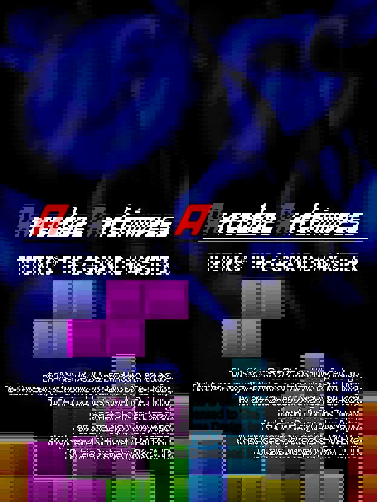 Arcade Archives: Tetris the Grand Master